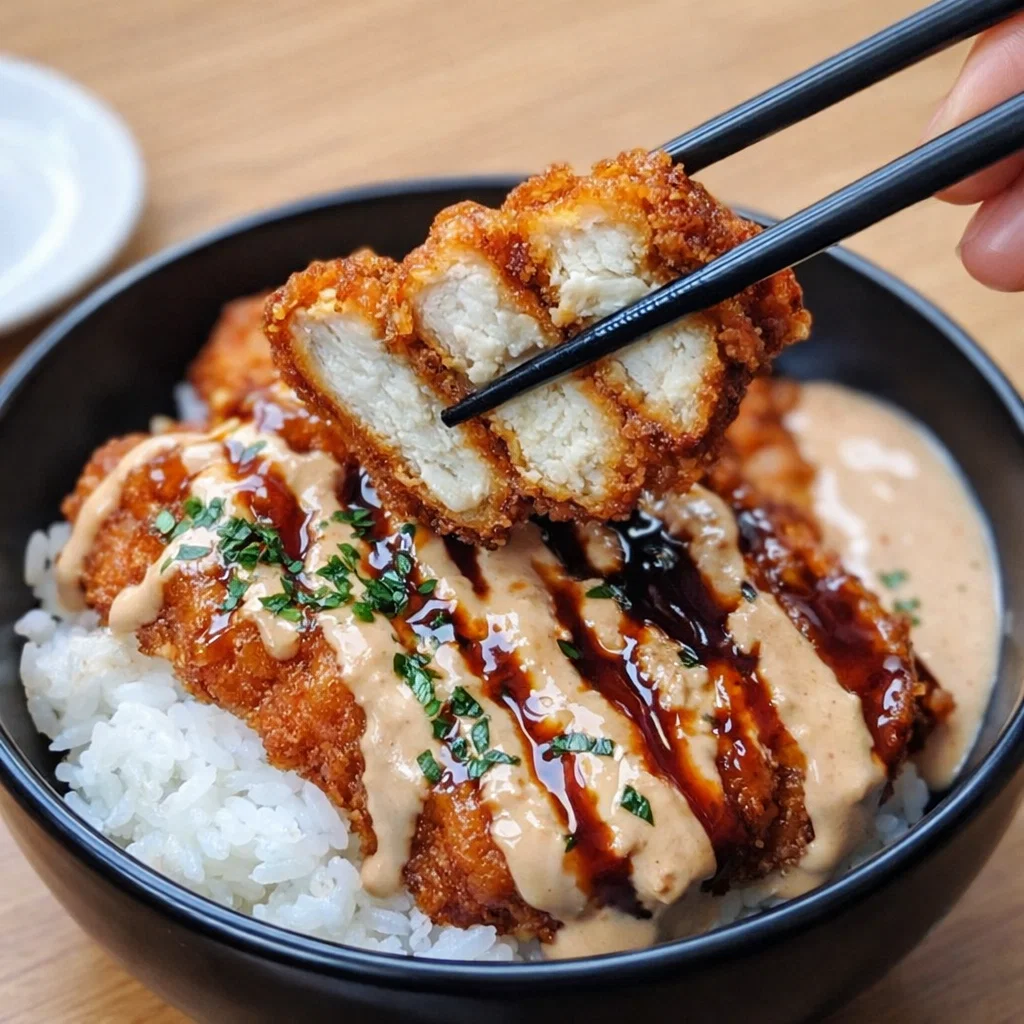 Japanese Katsu Bowls with Tonkatsu Sauce: The Ultimate Crispy Comfort Meal