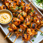 Bang Bang Chicken Skewers