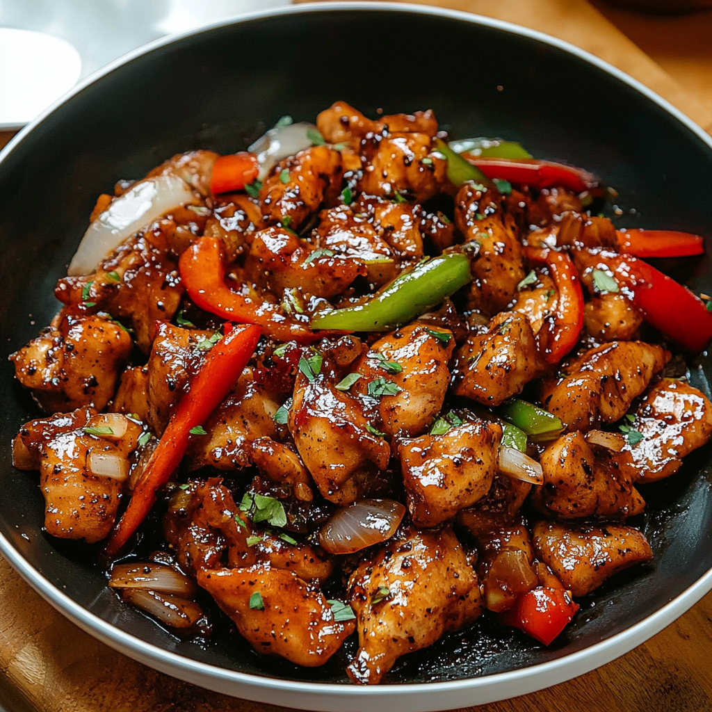 Black Pepper Chicken