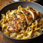 Chicken with Buttered Noodles