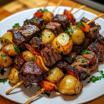 Grilled Steak and Potato Kabobs