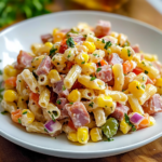 Tasty Mexican Ham Pasta Salad