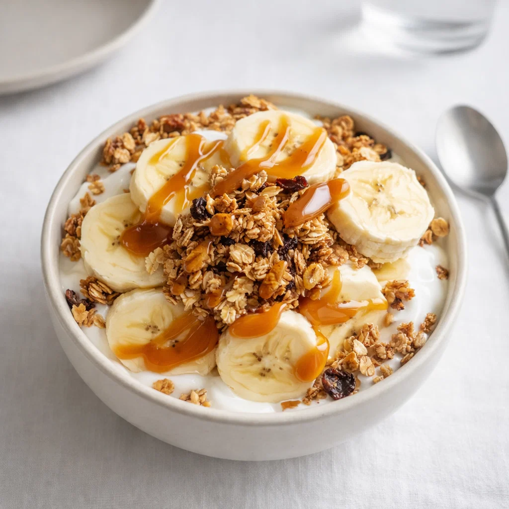 Salted Caramel Banana Yogurt Bowl: Your New Favorite Healthy Treat