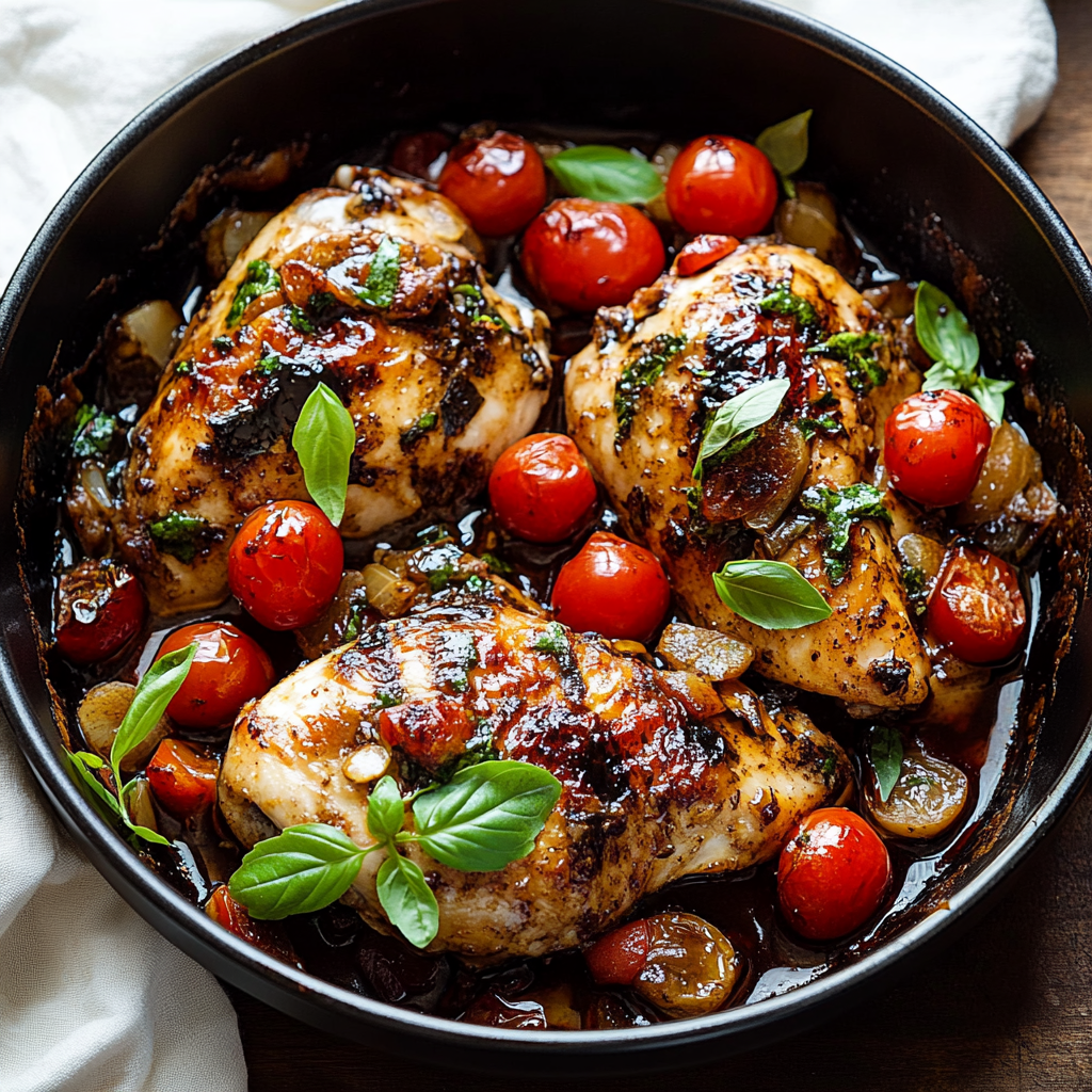 Baked Balsamic Chicken
