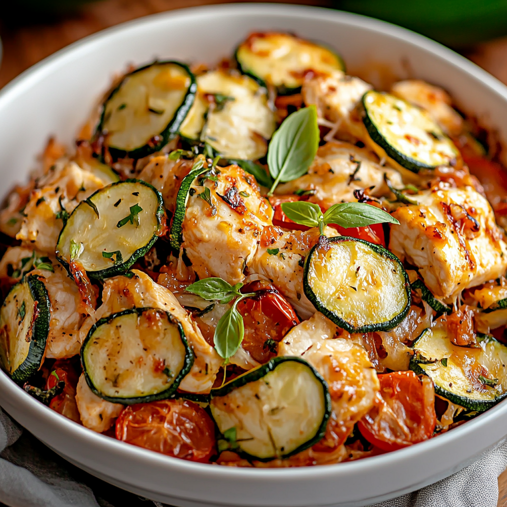 Chicken Zucchini Bake