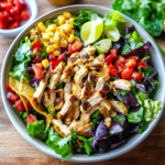 Cilantro Lime Chicken Taco Salad