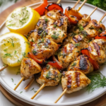 Greek Chicken Skewers