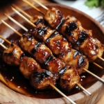 Grilled Chicken Yakitori Skewers