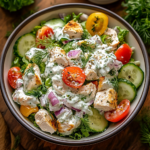 Homemade Tzatziki Chicken Salad