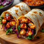 Honey Bbq Chicken Wraps