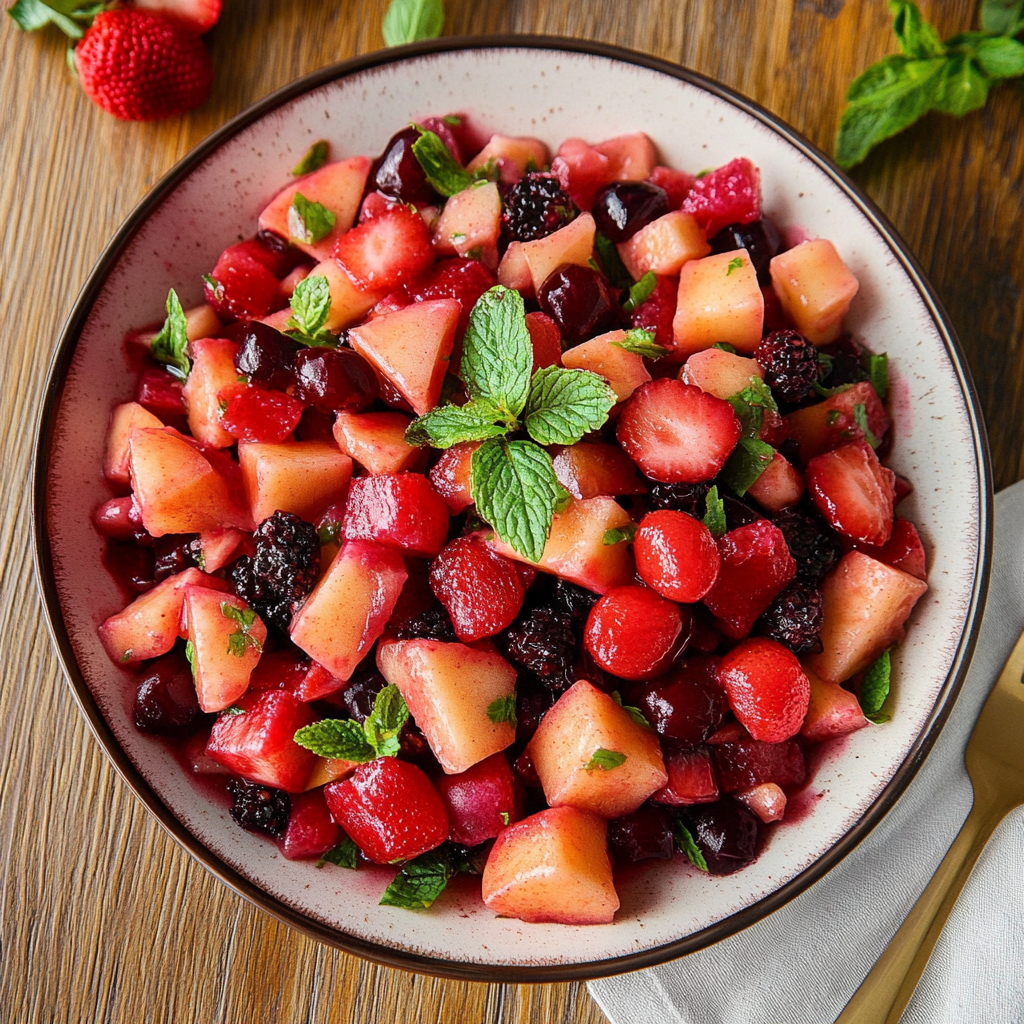 Red Fruit Salad