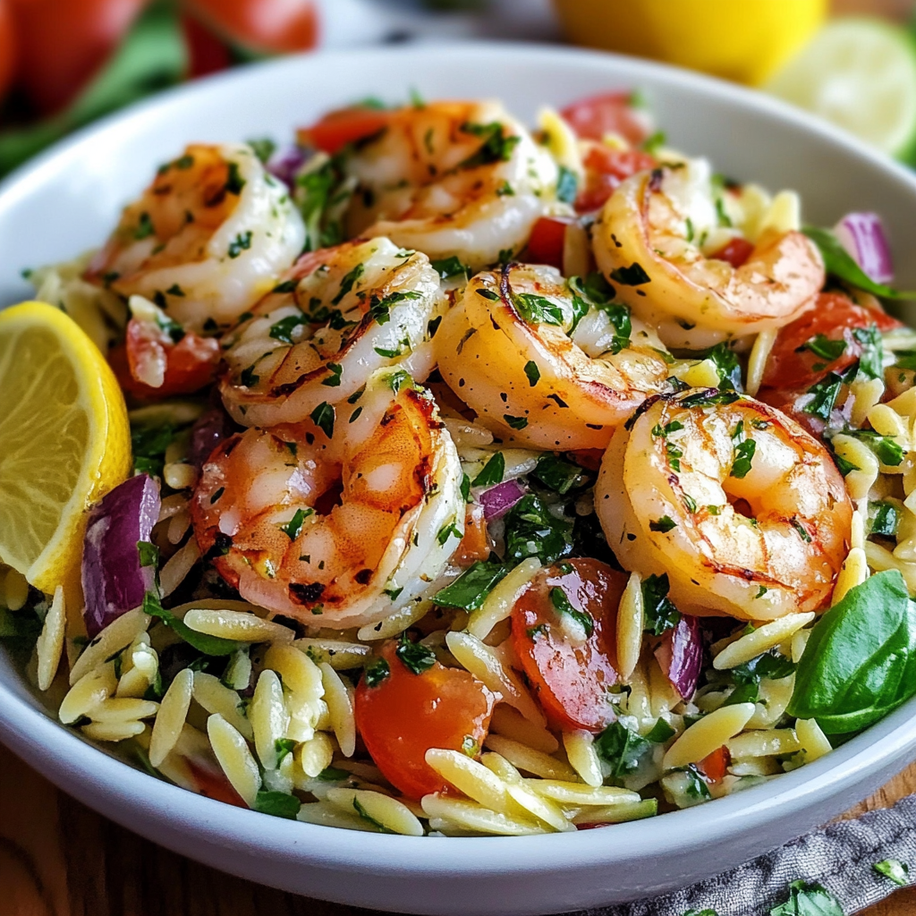 Fresh Shrimp Orzo Salad with Lemon Vinaigrette Cooking Guide