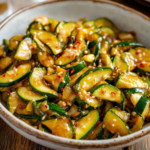 Spicy Garlic Chinese Zucchini Recipe