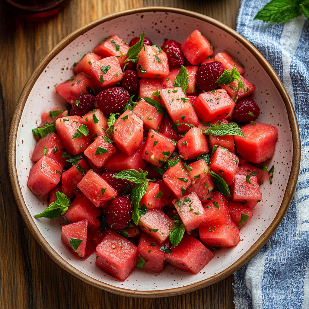 Watermelon Fruit Salad