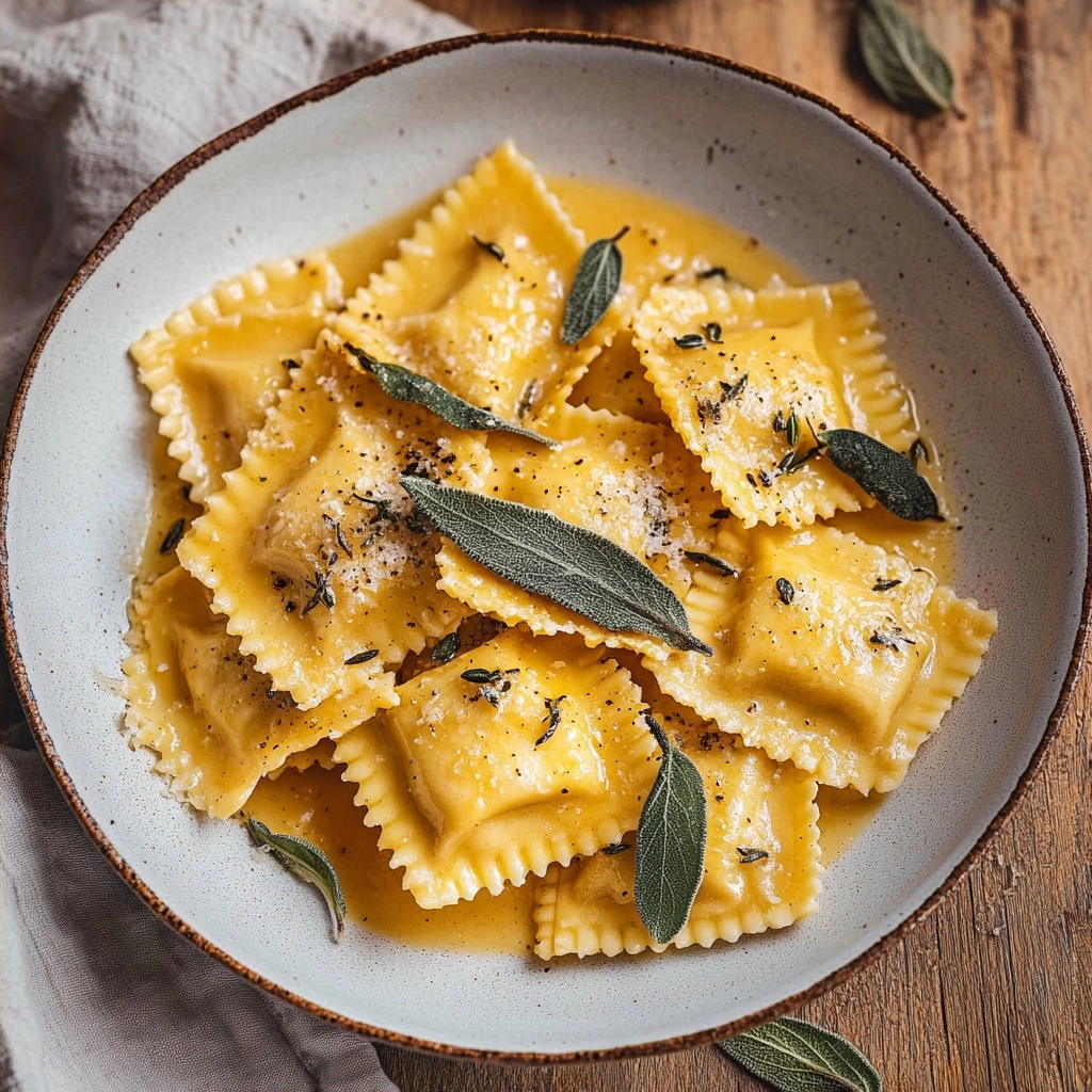 Brown Butter Sage Butternut Squash Ravioli Sauce: Your New Fall Favorite