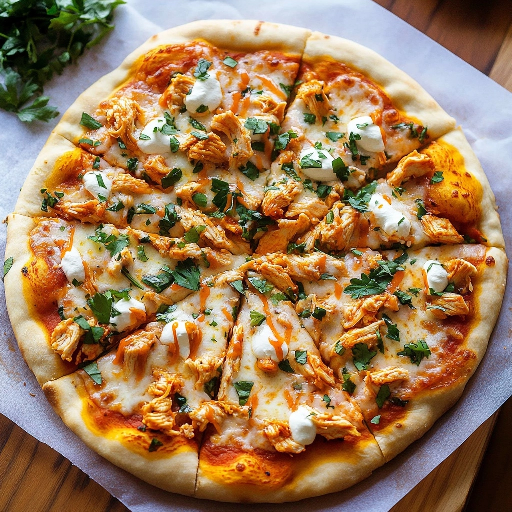 Buffalo Chicken Pizza