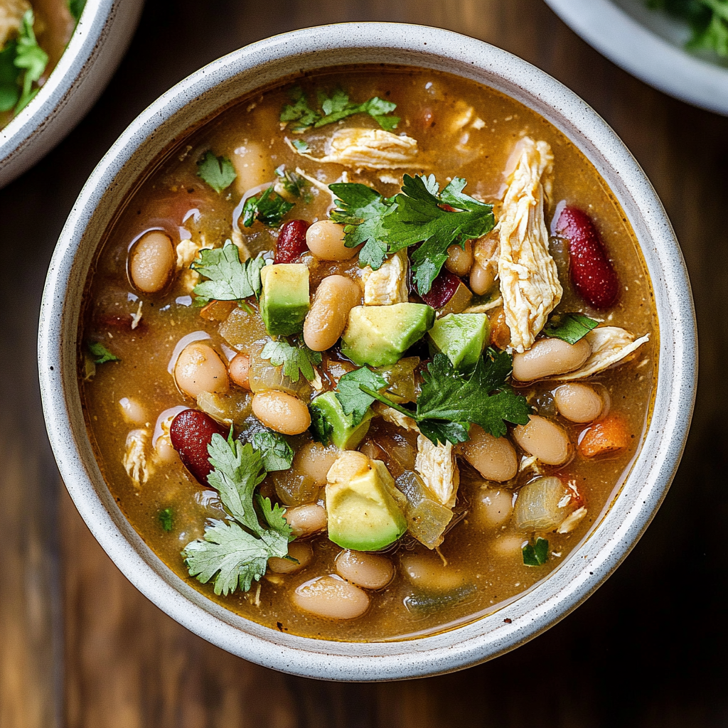 Zesty White Bean Chicken Chili