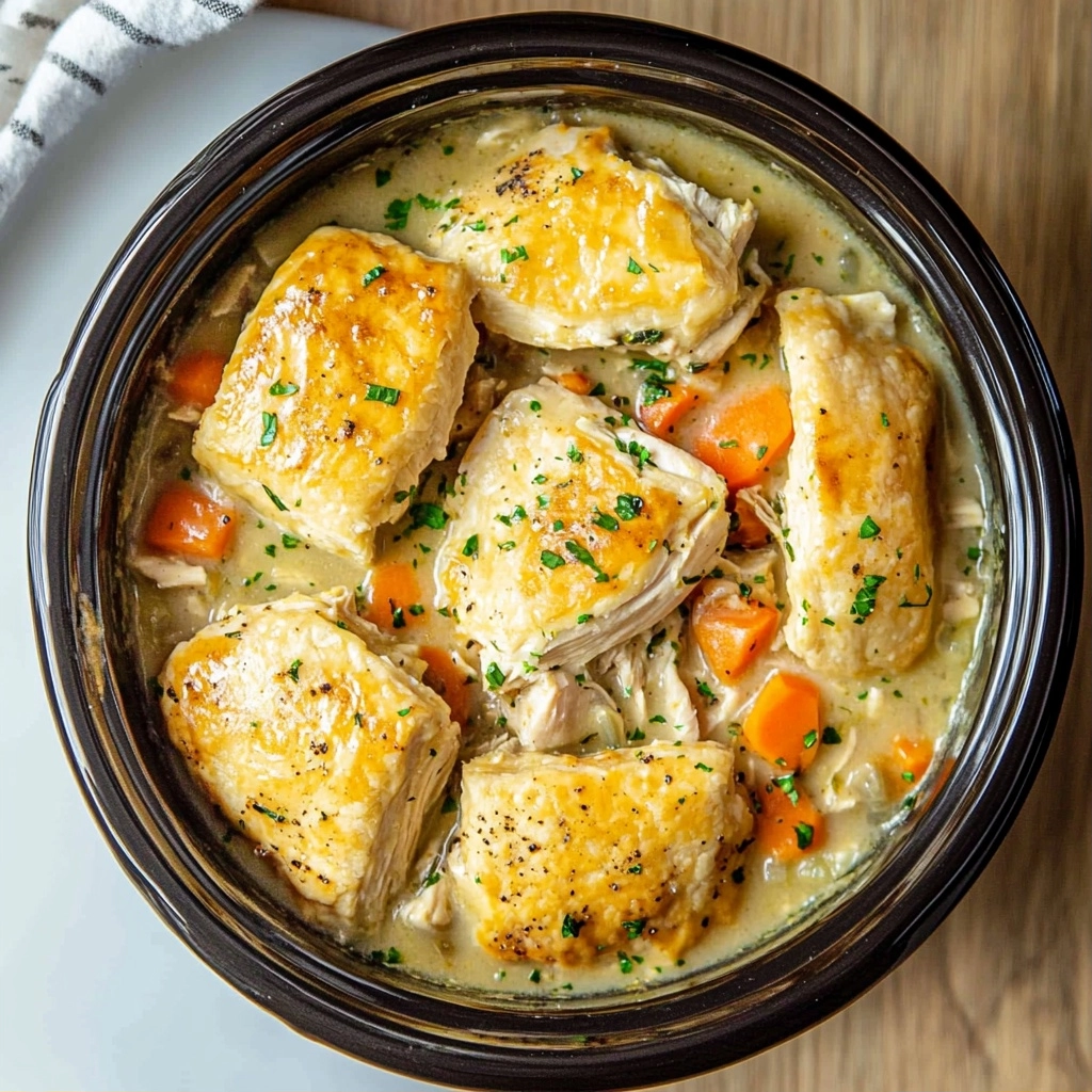Crockpot Chicken Pot Pie
