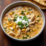 Creamy and Easy White Chicken Chili