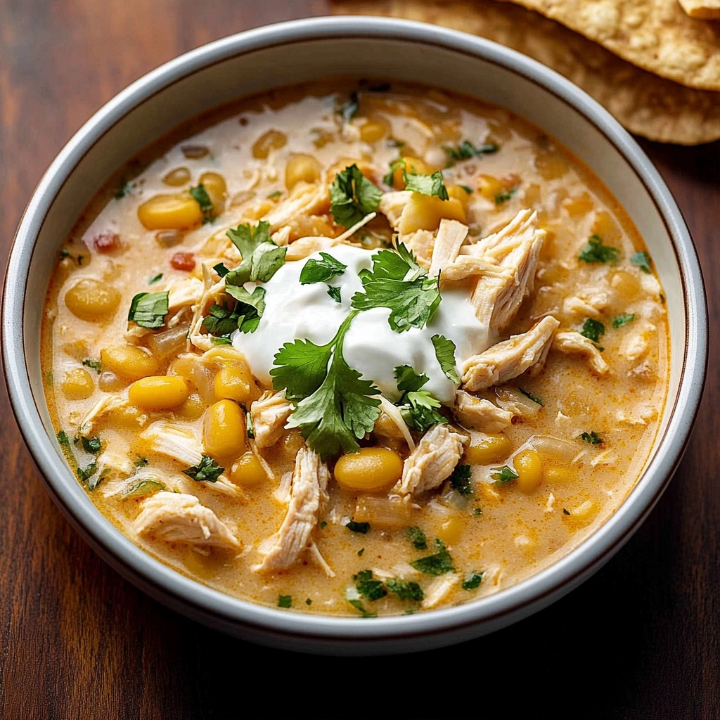 Creamy and Easy White Chicken Chili