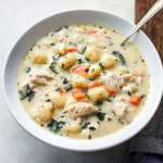Creamy Homemade Olive Garden Chicken Gnocchi Soup