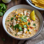 Creamy and Easy White Chicken Chili