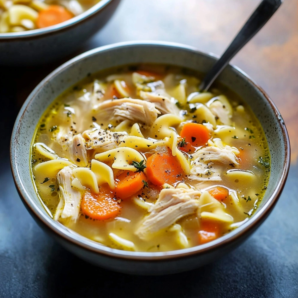 Crockpot Chicken Noodle Soup