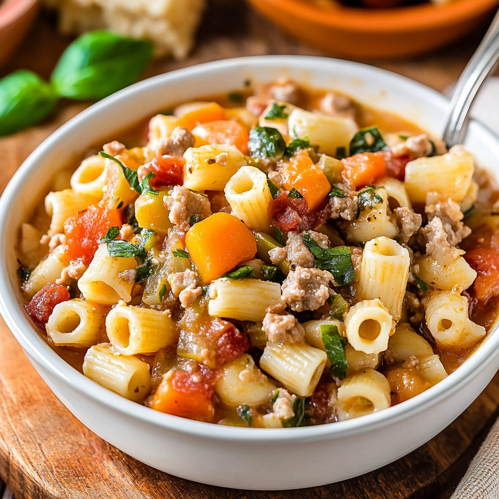 Hearty Italian Pasta Fagioli: A Simple Family Recipe