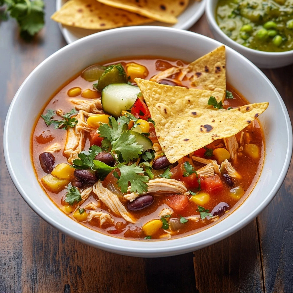 Easy and Flavorful Chicken Tortilla Soup