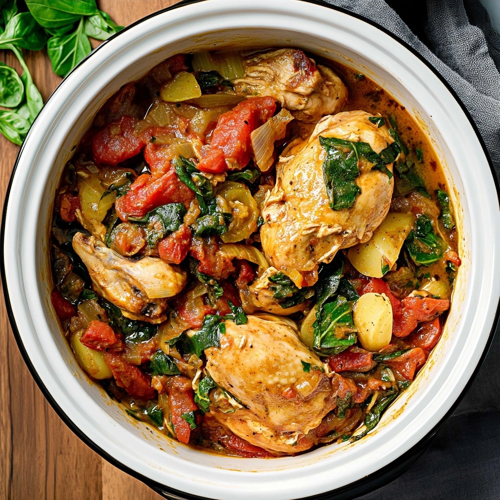 Best Crockpot Tuscan Chicken