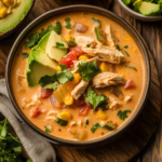 Creamy Chicken Fajita Soup