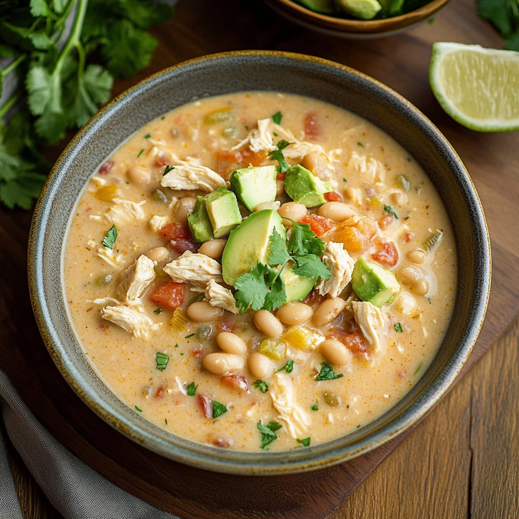 Creamy White Bean Chicken Chili