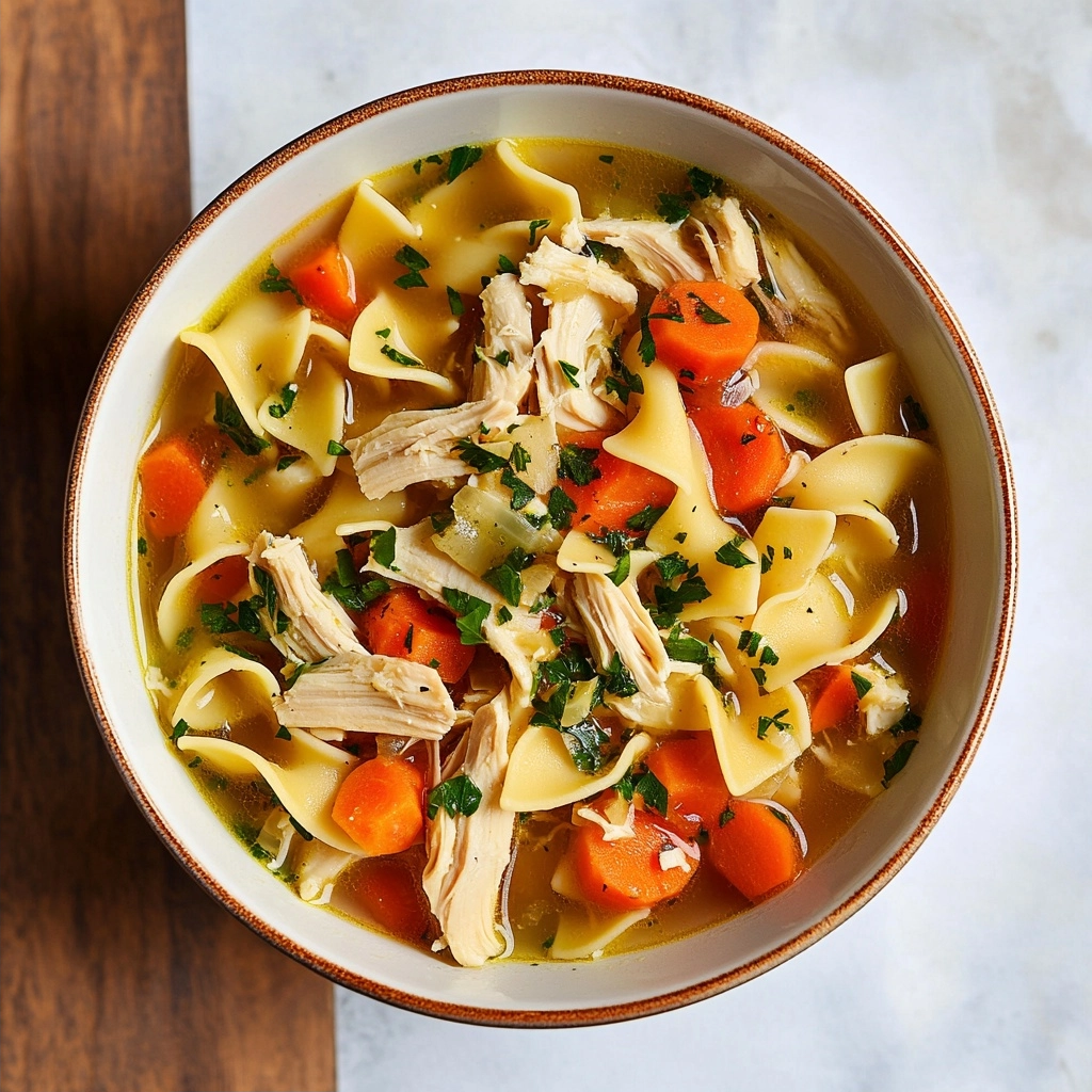 Slow Cooker Chicken Noodle Soup