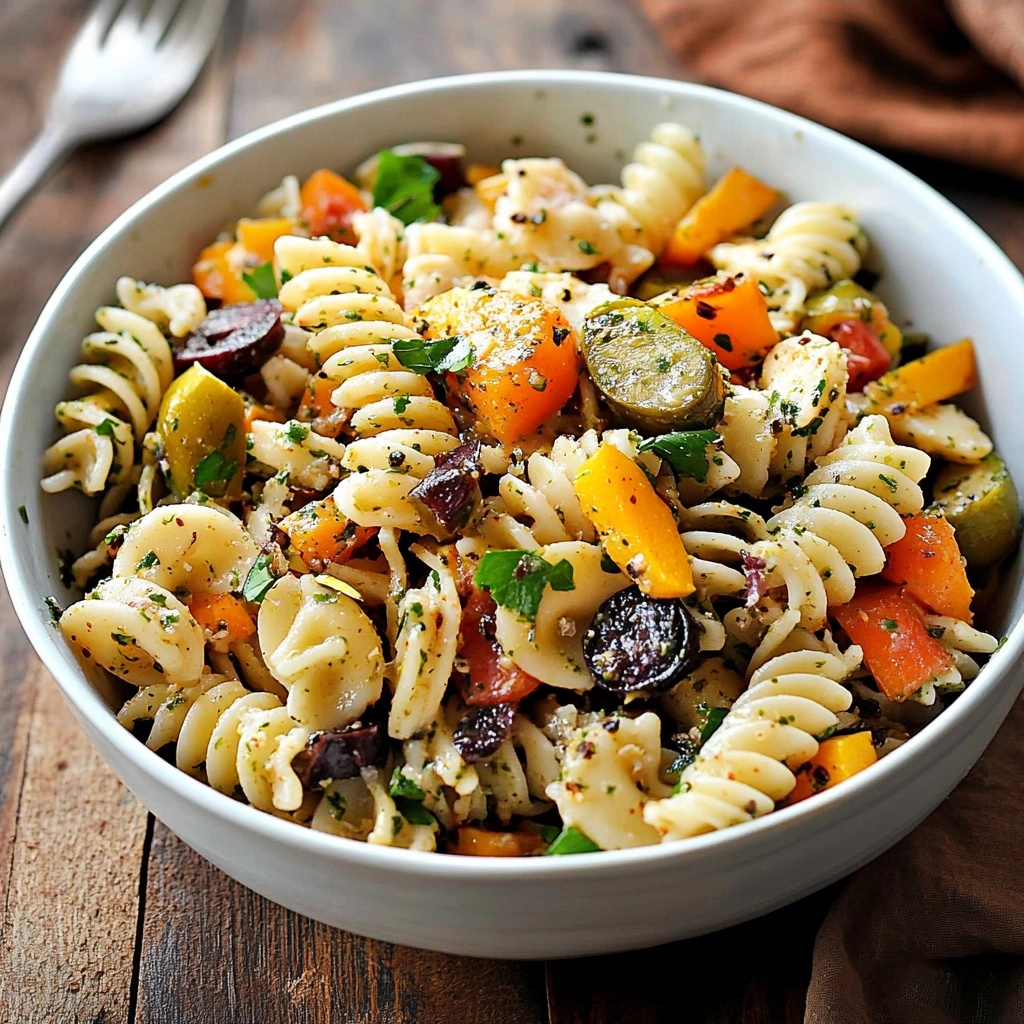 Vegan Fall Pasta Salad