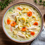 Creamy Chicken Noodle Soup Recipe