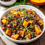 Harvest Wild Rice Salad with Butternut Squash