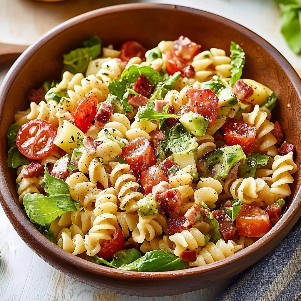BLT Pasta Salad: A Fresh and Creamy Summer Favorite