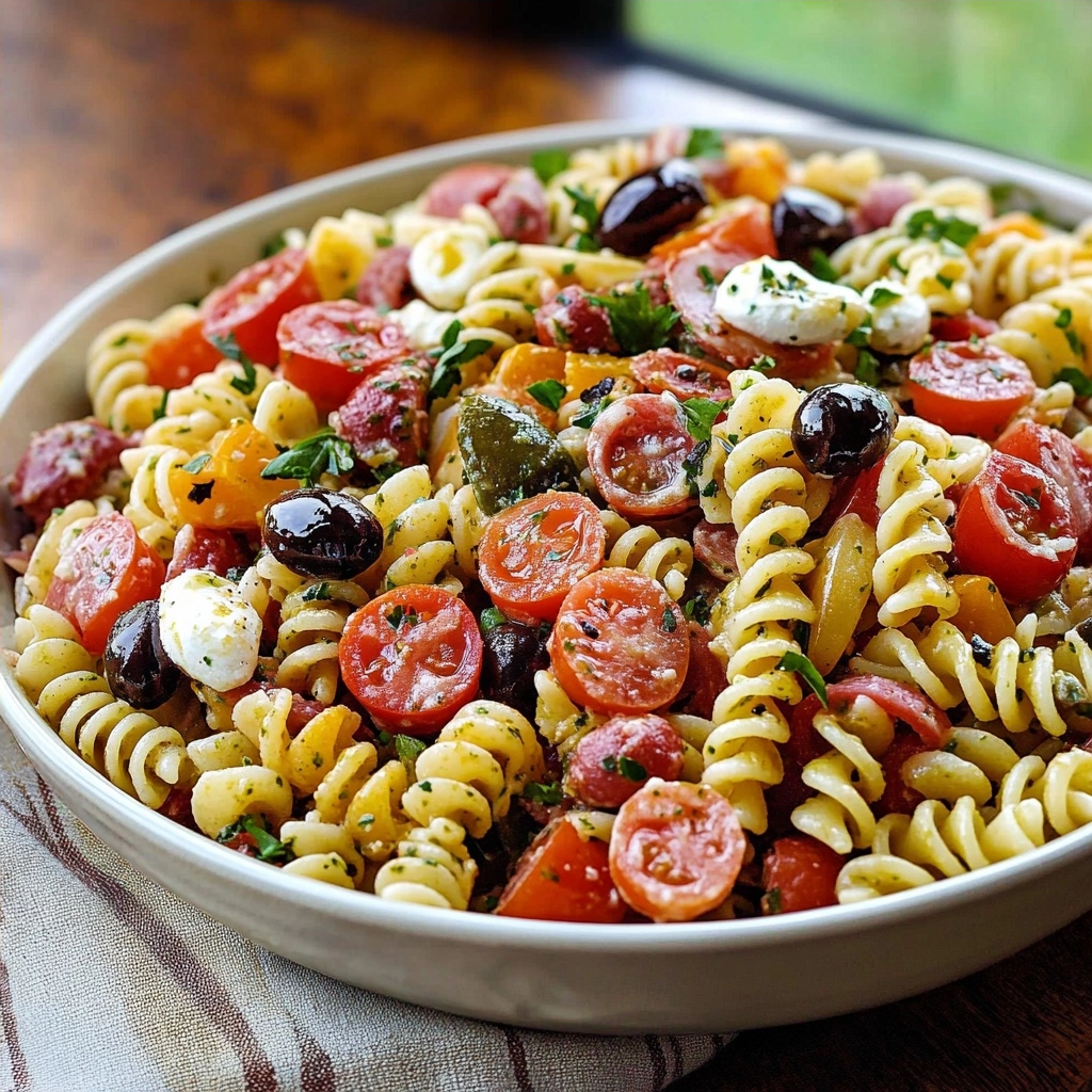 Italian Antipasto Pasta Salad