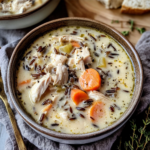 Creamy Chicken and Wild Rice Soup