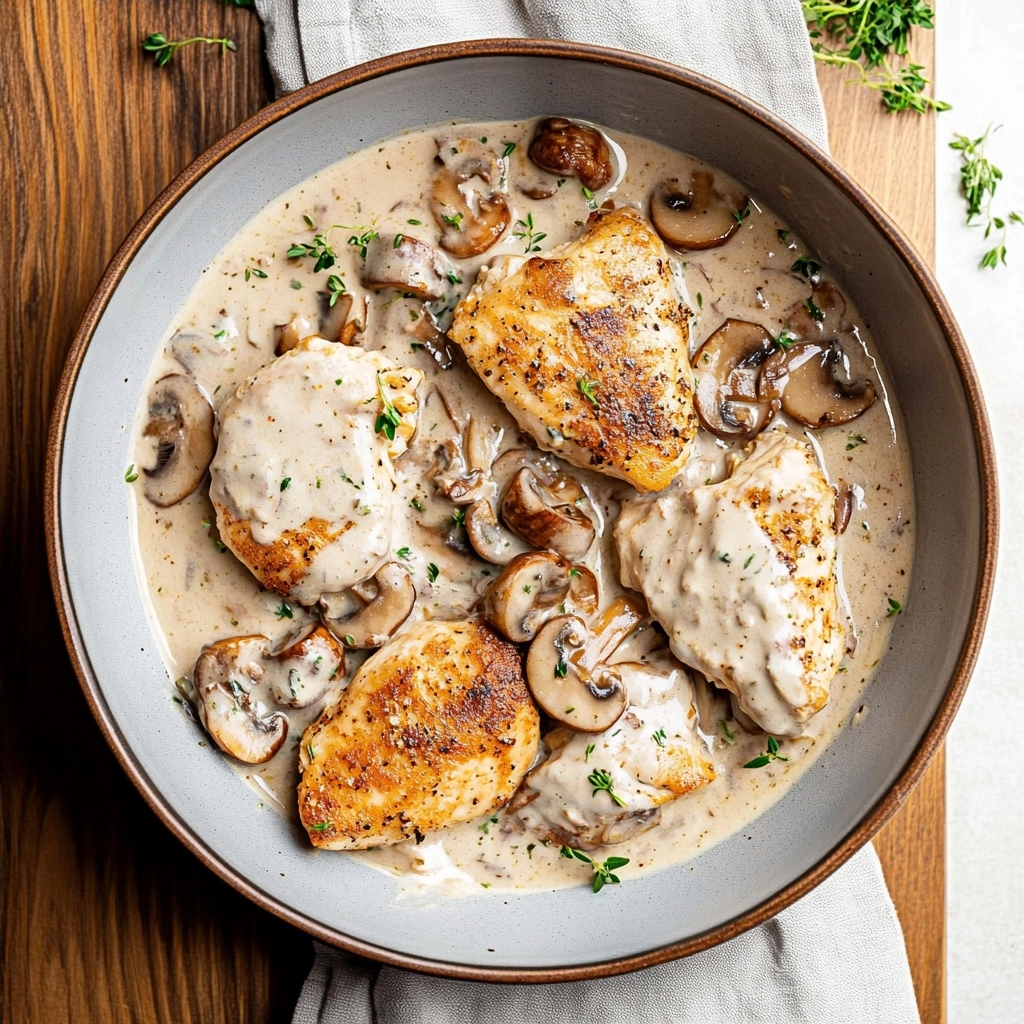 Creamy Mushroom Chicken