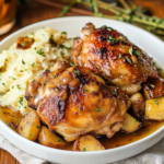 Apple Cider Chicken Thighs