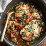 Crock Pot Tuscan Chicken