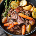 Best Crock Pot Roast Recipe with Potatoes and Carrots