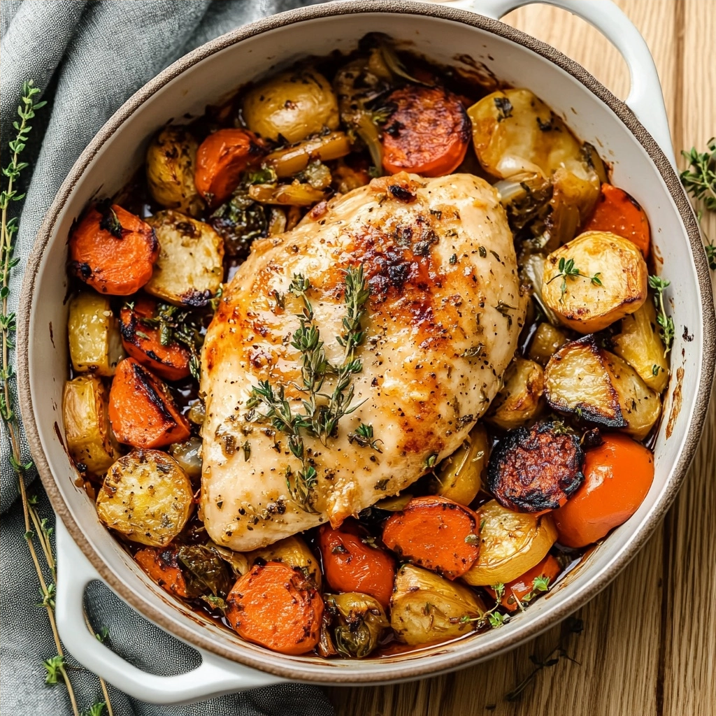 Dutch Oven Chicken Breast and Vegetables