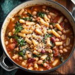 One-Pot Pasta e Fagioli (Italian Pasta and Bean Stew)