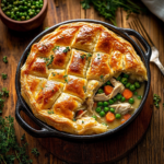 Easy Puff Pastry Chicken Pot Pie