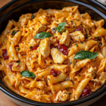 Slow Cooker Marry Me Chicken Pasta