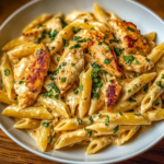 Creamy Cajun Chicken Penne Pasta