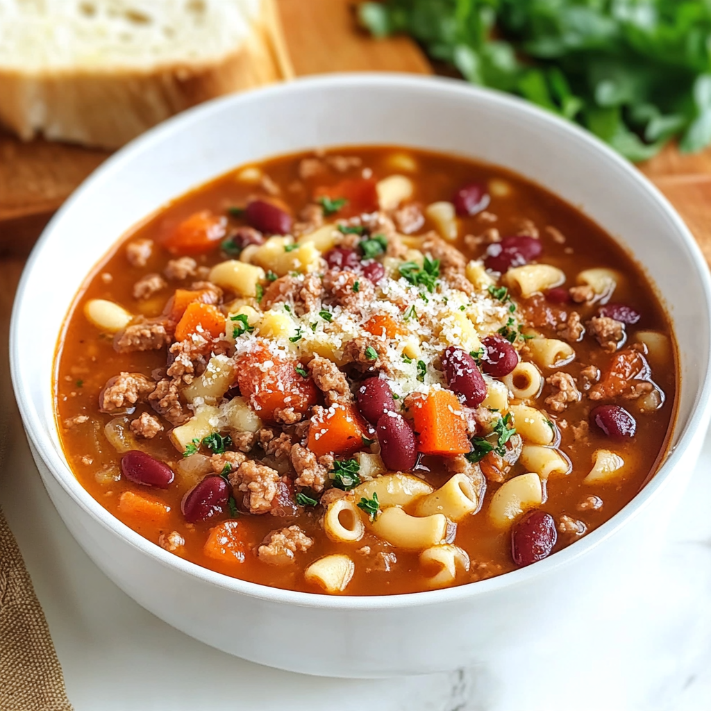 Copycat Olive Garden Pasta e Fagioli Soup