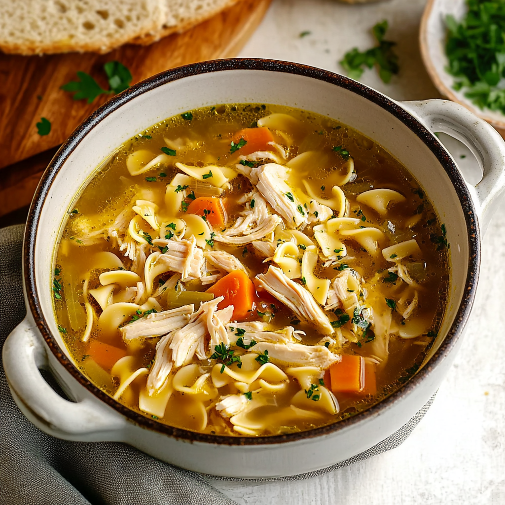 Grandma’s Rotisserie Chicken Noodle Soup